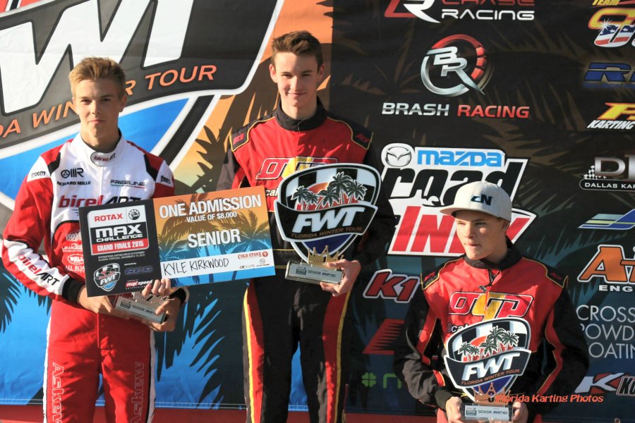 Driver of the Month March 2015 Kyle Kirkwood