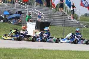 Reece Gold came from deep in the star-studded Mini Swift field to claim the victory Sunday afternoon (Photo: EKN)