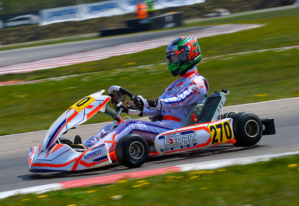 Podium for the Exprit Kart in Genk - eKartingNewseKartingNews