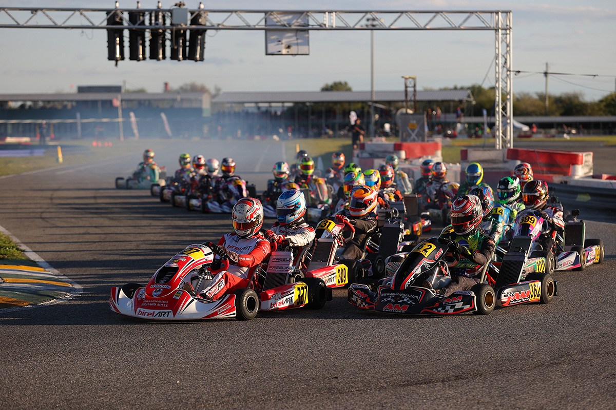 2022 ROK Cup USA Florida Winter Tour Orlando Kart Center Round 3