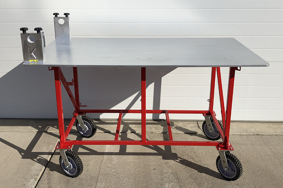 Product Spotlight KartLift Kart Stands Chassis Table eKartingNews