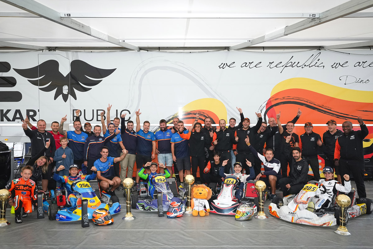 Five Wins and Five Titles for the KR Chassis in the WSK Euro Series ...